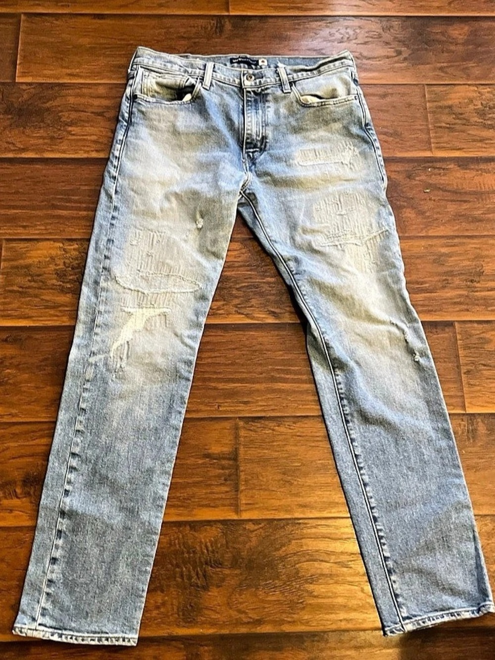 Levi's 502 Taper Men's Blue Jeans Waist 33 x 34 made in Japan